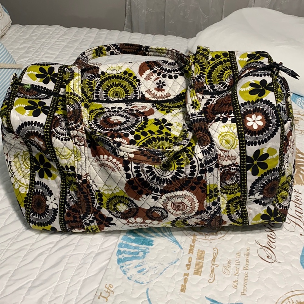 Vera Bradley duffel overnight bag